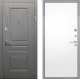 Входная металлическая Дверь Интекрон (INTECRON) Брайтон Графит Гладкая Силк Сноу в Электрогорске