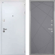 Входная металлическая Дверь Интекрон (INTECRON) Колизей White Лучи-М Графит софт в Электрогорске