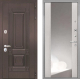 Входная металлическая Дверь Интекрон (INTECRON) Италия ФЛЗ-516 Зеркало Сосна белая в Электрогорске