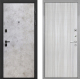 Входная металлическая Дверь Интекрон (INTECRON) Профит Black Мрамор Светлый В-07 с молдингом Сандал белый в Электрогорске