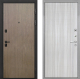Входная металлическая Дверь Интекрон (INTECRON) Профит Black Венге Коричневый В-07 с молдингом Сандал белый в Электрогорске
