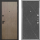 Входная металлическая Дверь Интекрон (INTECRON) Профит Black Венге Коричневый Гладкая Гранит лава оникс в Электрогорске