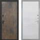 Входная металлическая Дверь Интекрон (INTECRON) Профит Black Гранж ФЛ-316 Белый ясень в Электрогорске