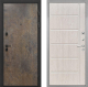 Входная металлическая Дверь Интекрон (INTECRON) Профит Black Гранж ФЛ-102 Сосна белая в Электрогорске