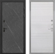 Входная металлическая Дверь Интекрон (INTECRON) Профит Black Гранит Лава Оникс ФЛ-316 Белый ясень в Электрогорске