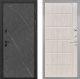 Входная металлическая Дверь Интекрон (INTECRON) Профит Black Гранит Лава Оникс ФЛ-102 Сосна белая в Электрогорске