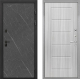 Входная металлическая Дверь Интекрон (INTECRON) Профит Black Гранит Лава Оникс ФЛ-39 Сандал белый в Электрогорске
