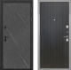 Входная металлическая Дверь Интекрон (INTECRON) Профит Black Гранит Лава Оникс ФЛ-295 Лофт черный в Электрогорске