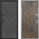 Входная металлическая Дверь Интекрон (INTECRON) Профит Black Гранит Лава Оникс Гладкая Гранж в Электрогорске
