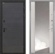 Входная металлическая Дверь Интекрон (INTECRON) Профит Black Эковенге ФЛЗ-516 Зеркало Сосна белая в Электрогорске