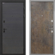 Входная металлическая Дверь Интекрон (INTECRON) Профит Black Эковенге Гладкая Гранж в Электрогорске