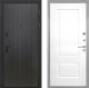 Входная металлическая Дверь Интекрон (INTECRON) Профит Black ФЛ-295 Альба Роял Вуд белый в Электрогорске