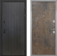 Входная металлическая Дверь Интекрон (INTECRON) Профит Black ФЛ-295 Гладкая Гранж в Электрогорске