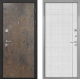 Входная металлическая Дверь Интекрон (INTECRON) Гектор Гранж В-07 с молдингом Лофт белый в Электрогорске