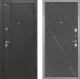 Входная металлическая Дверь Интекрон (INTECRON) Олимпия Black 4К Гладкая Гранит лава оникс в Электрогорске