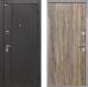 Входная металлическая Дверь Интекрон (INTECRON) Олимпия Black 4К Гладкая Дуб турин в Электрогорске