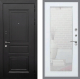 Входная металлическая Дверь Рекс (REX) 6 Венге Зеркало Пастораль Белый ясень в Электрогорске