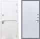 Входная металлическая Дверь Рекс (REX) 27 FL-289 Белый ясень в Электрогорске