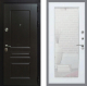 Дверь Рекс (REX) Премиум-Н Зеркало Пастораль Белый ясень в Электрогорске