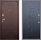 Входная металлическая Дверь Рекс (REX) 2 Медный Антик FL-289 Ясень черный в Электрогорске