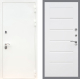 Входная металлическая Дверь Рекс (REX) 5 Белая Шагрень Сити Белый ясень в Электрогорске