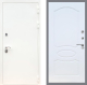 Дверь Рекс (REX) 5 Белая Шагрень FL-128 Белый ясень в Электрогорске