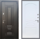 Входная металлическая Дверь Рекс (REX) 9 FL-128 Белый ясень в Электрогорске