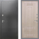 Входная металлическая Дверь Рекс (REX) 2А Серебро Антик FL-2 Беленый дуб в Электрогорске