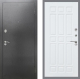 Входная металлическая Дверь Рекс (REX) 2А Серебро Антик FL-33 Силк Сноу в Электрогорске