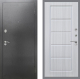 Входная металлическая Дверь Рекс (REX) 2А Серебро Антик FL-39 Сандал белый в Электрогорске