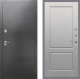 Входная металлическая Дверь Рекс (REX) 2А Серебро Антик FL-117 Грей софт в Электрогорске