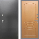 Входная металлическая Дверь Рекс (REX) 2А Серебро Антик FL-128 Дуб в Электрогорске