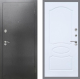 Входная металлическая Дверь Рекс (REX) 2А Серебро Антик FL-128 Силк Сноу в Электрогорске