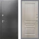 Входная металлическая Дверь Рекс (REX) 2А Серебро Антик FL-243 Беленый дуб в Электрогорске