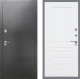 Входная металлическая Дверь Рекс (REX) 2А Серебро Антик FL-243 Силк Сноу в Электрогорске