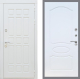 Входная металлическая Дверь Рекс (REX) 8 Силк Сноу FL-128 Белый ясень в Электрогорске