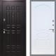 Входная металлическая Дверь Рекс (REX) 8 FL-128 Белый ясень в Электрогорске