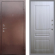 Входная металлическая Дверь Рекс (REX) 1 FL-243 Сандал белый в Электрогорске