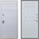 Входная металлическая Дверь Рекс (REX) 14 Силк Сноу FL-33 Белый ясень в Электрогорске
