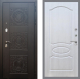 Входная металлическая Дверь Рекс (REX) 10 FL-128 Лиственница беж в Электрогорске