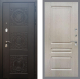 Входная металлическая Дверь Рекс (REX) 10 FL-243 Беленый дуб в Электрогорске