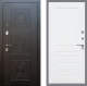 Входная металлическая Дверь Рекс (REX) 10 FL-243 Силк Сноу в Электрогорске