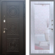 Дверь Рекс (REX) 10 Зеркало Пастораль Сандал белый в Электрогорске
