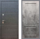 Входная металлическая Дверь Рекс (REX) 21 FL-117 Бетон темный в Электрогорске