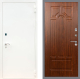 Входная металлическая Дверь Рекс (REX) 1А Белая шагрень FL-58 Морёная берёза в Электрогорске