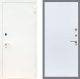 Входная металлическая Дверь Рекс (REX) 1А Белая шагрень FL-290 Силк Сноу в Электрогорске