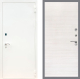Входная металлическая Дверь Рекс (REX) 1А Белая шагрень GL Акация в Электрогорске