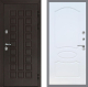 Входная металлическая Дверь Рекс (REX) Сенатор 3К FL-128 Белый ясень в Электрогорске