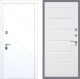 Входная металлическая Дверь Рекс (REX) 13 Силк Сноу Сити Белый ясень в Электрогорске