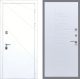 Входная металлическая Дверь Рекс (REX) 13 Силк Сноу FL-289 Белый ясень в Электрогорске